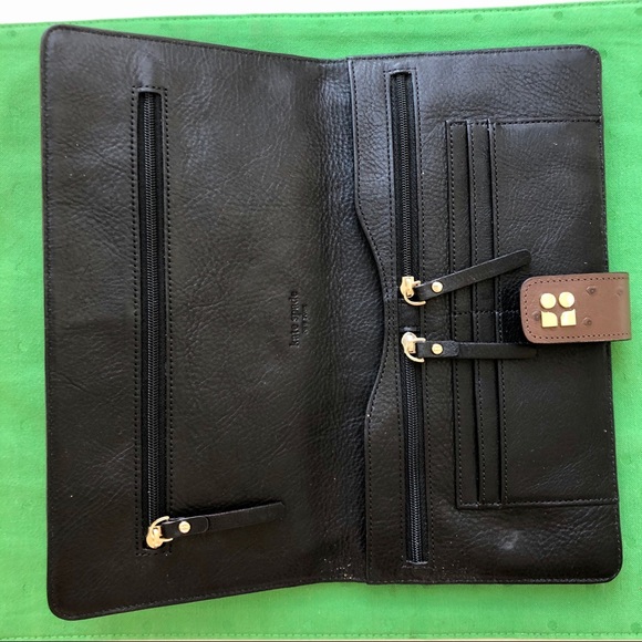 kate spade Bags Kate Spade Ostrich Leather Travel Wallet Poshmark